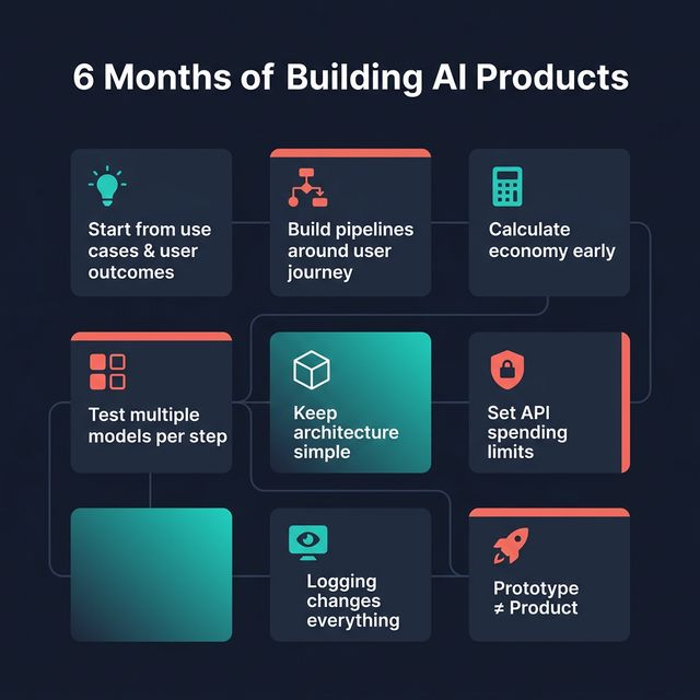 6 months of building AI products